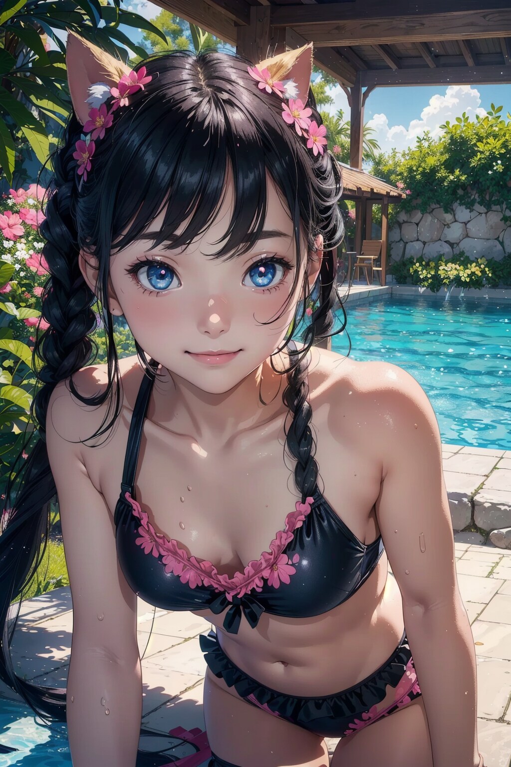 なんか耳が生えた