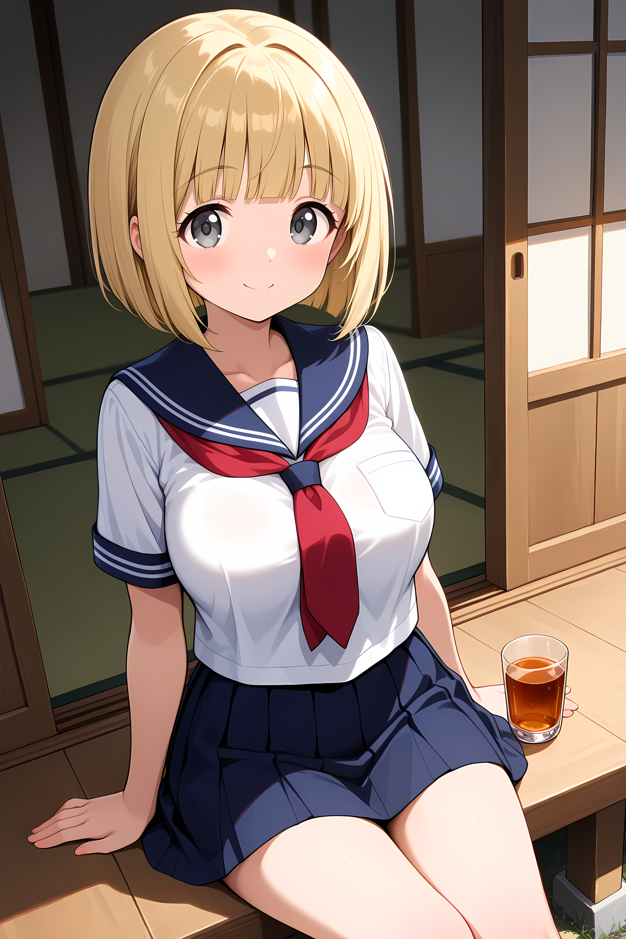 麦茶 | の人気AIイラスト・グラビア