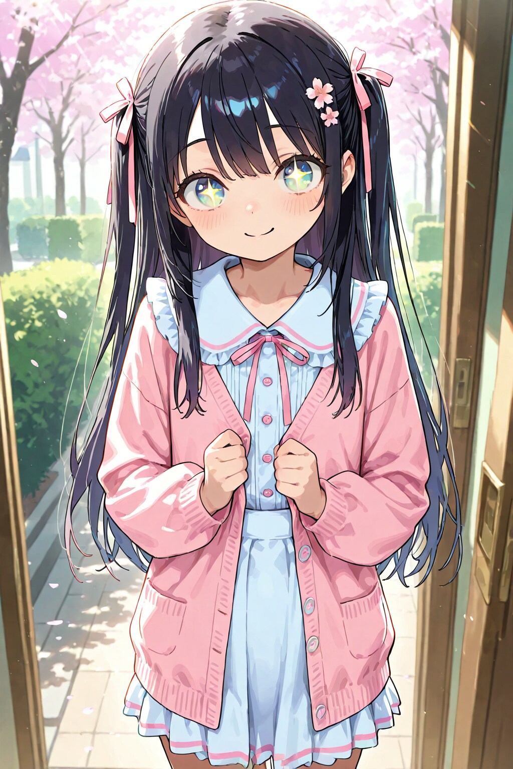 桜の季節に