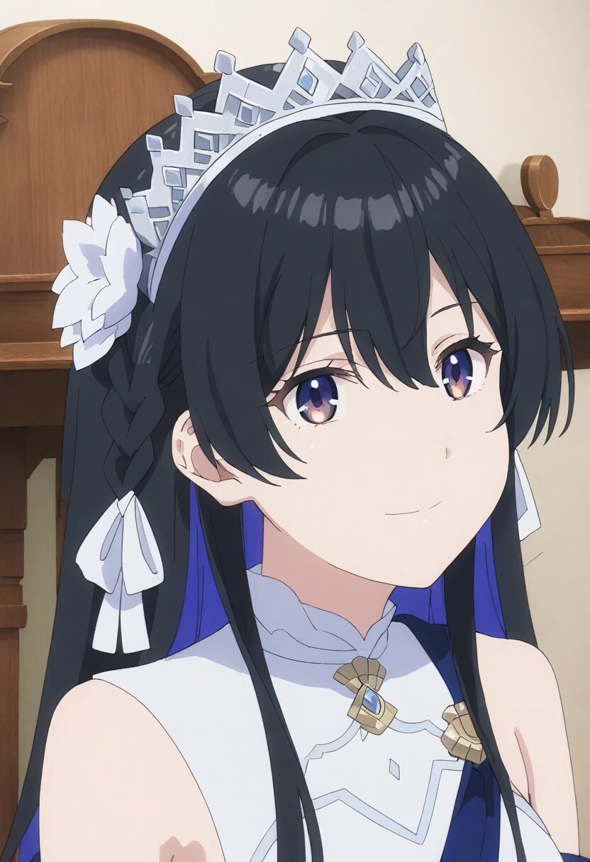 黒髪ロングでドレスの少女５ | の人気AIイラスト・グラビア