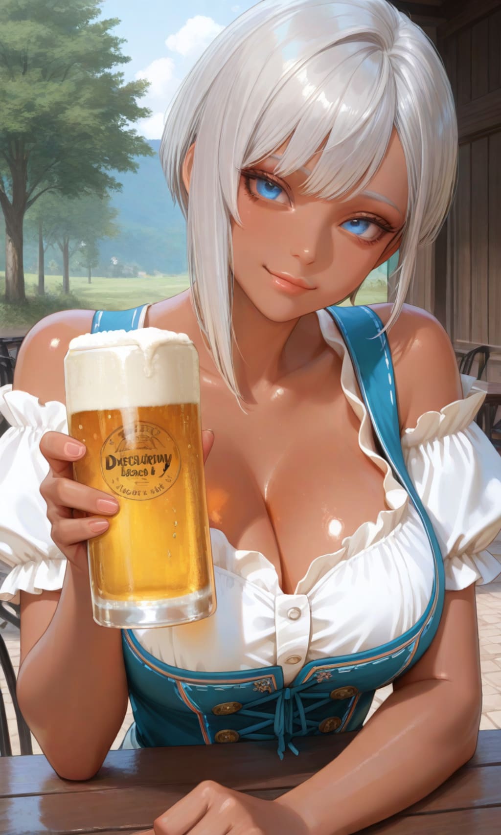 休日なので、お昼間からビールをどうぞ🎵