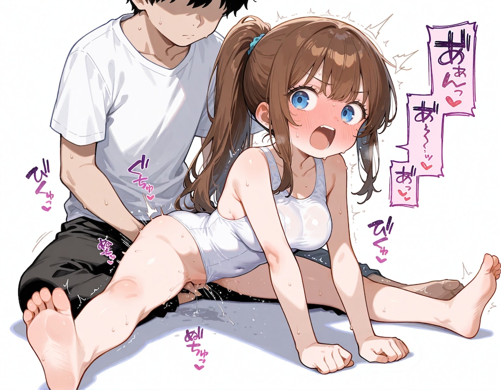 体が硬い少女2