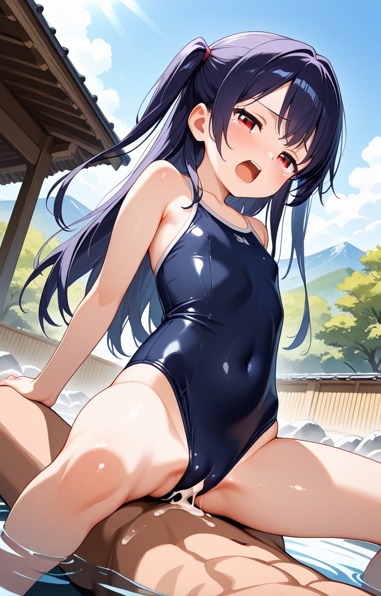 スク水温泉「蒼依はぐろ」