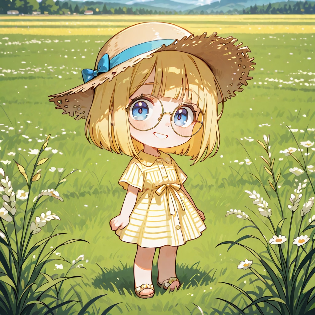 ちびキャラのミッシェルさん