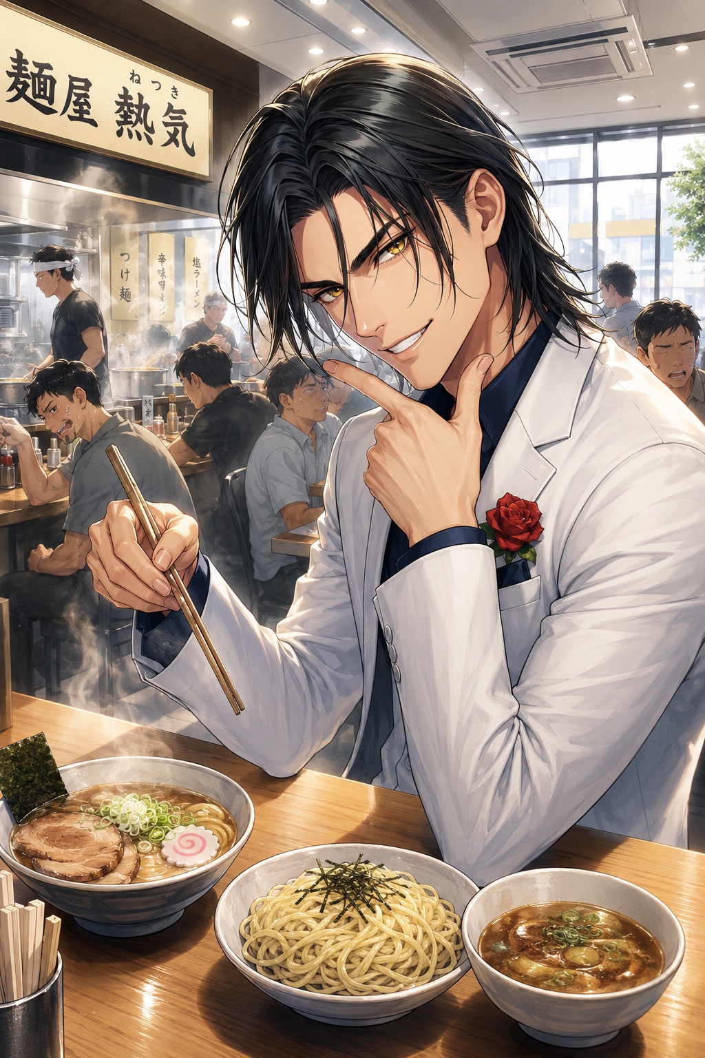 熱気と🍜イケメン🌹