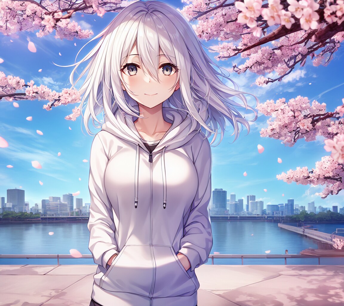 白い春
