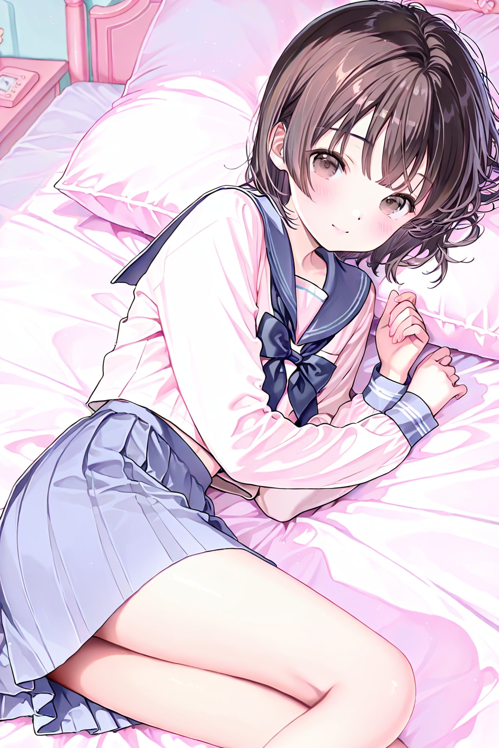 少女(水彩タッチ)(PEGASUS)(12) | の人気AIイラスト・グラビア