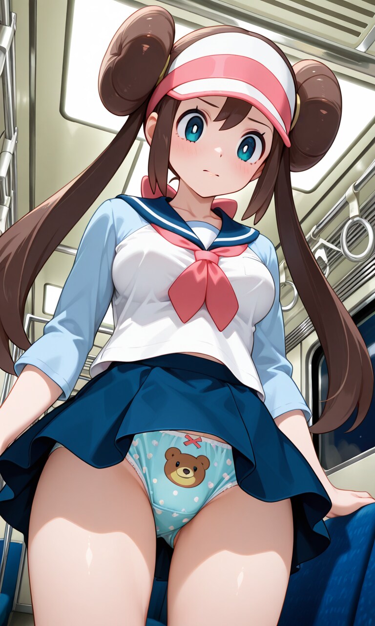 【コスプレ】メイちゃん✕熊ちゃんパンティ