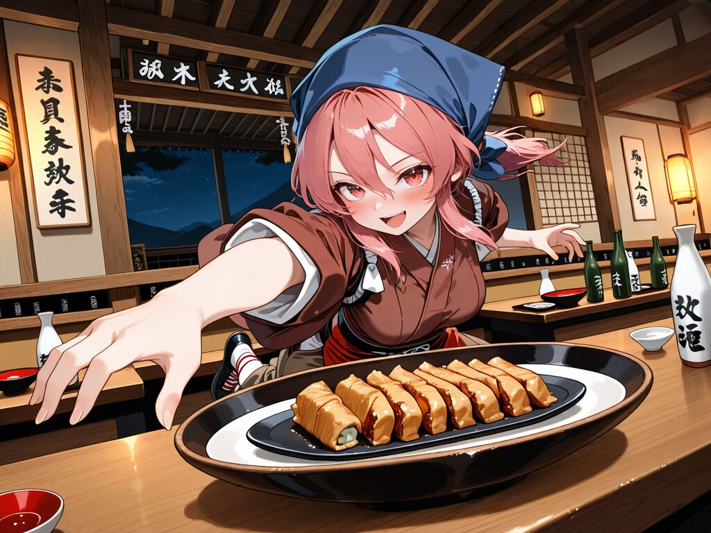 じょうれんさまへのさーびす（まあまあ一献つづき）