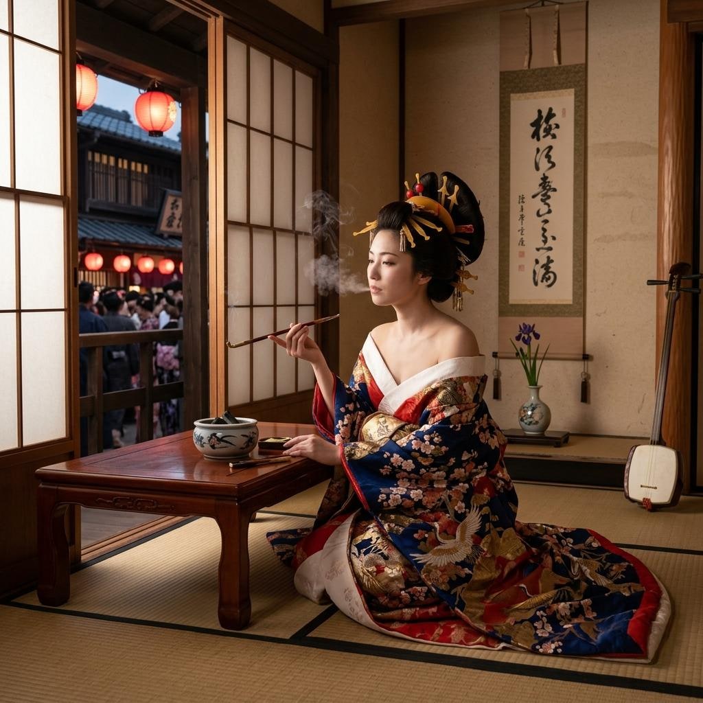 遊郭の女