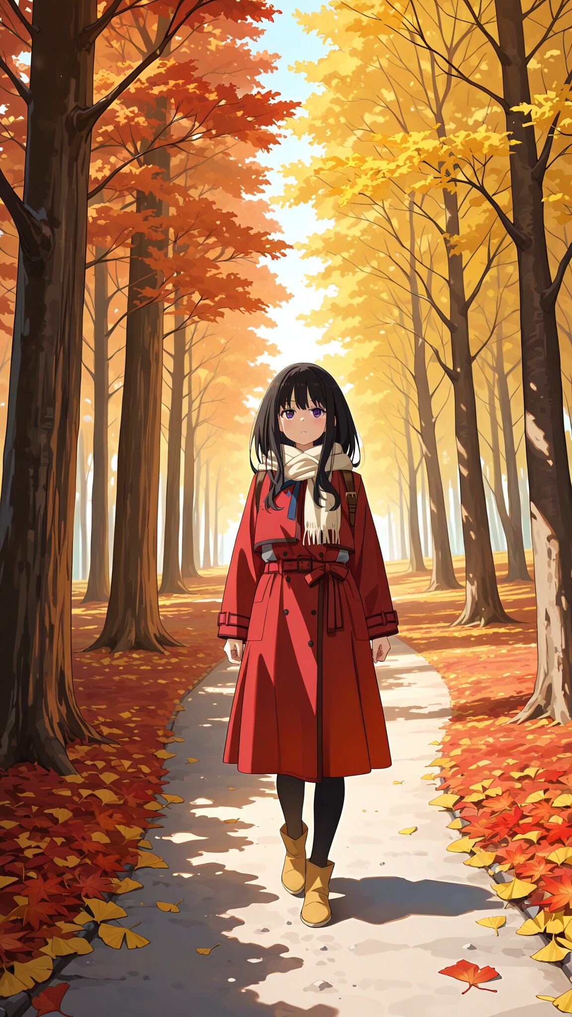 秋の森の小道 | の人気AIイラスト・グラビア