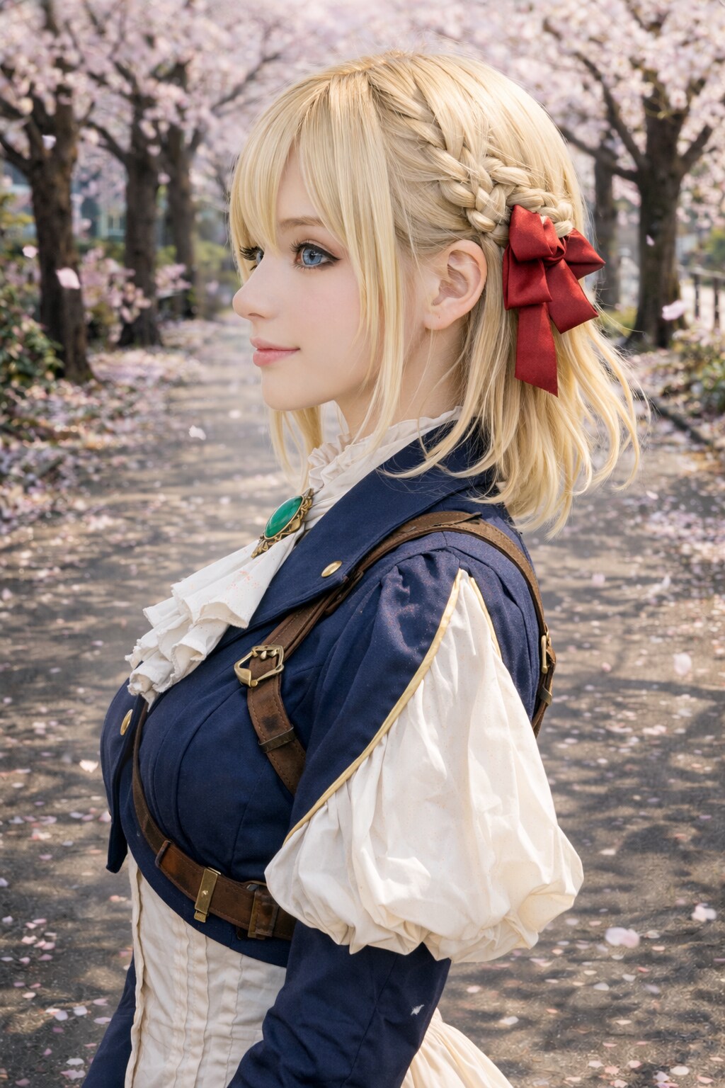 ヴァイオレットのコスプレ