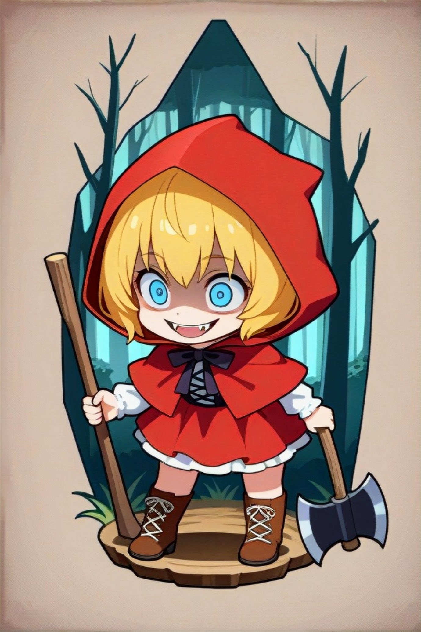 金髪の赤ずきんちゃん | の人気AIイラスト・グラビア