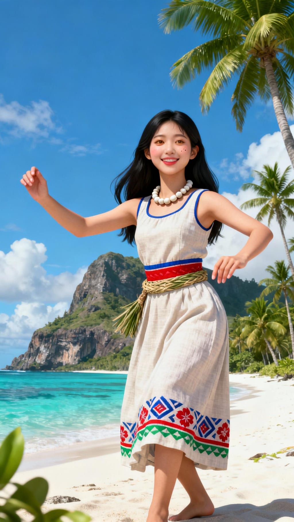 パシフィックアイランドドレス/ナウルの民族衣装