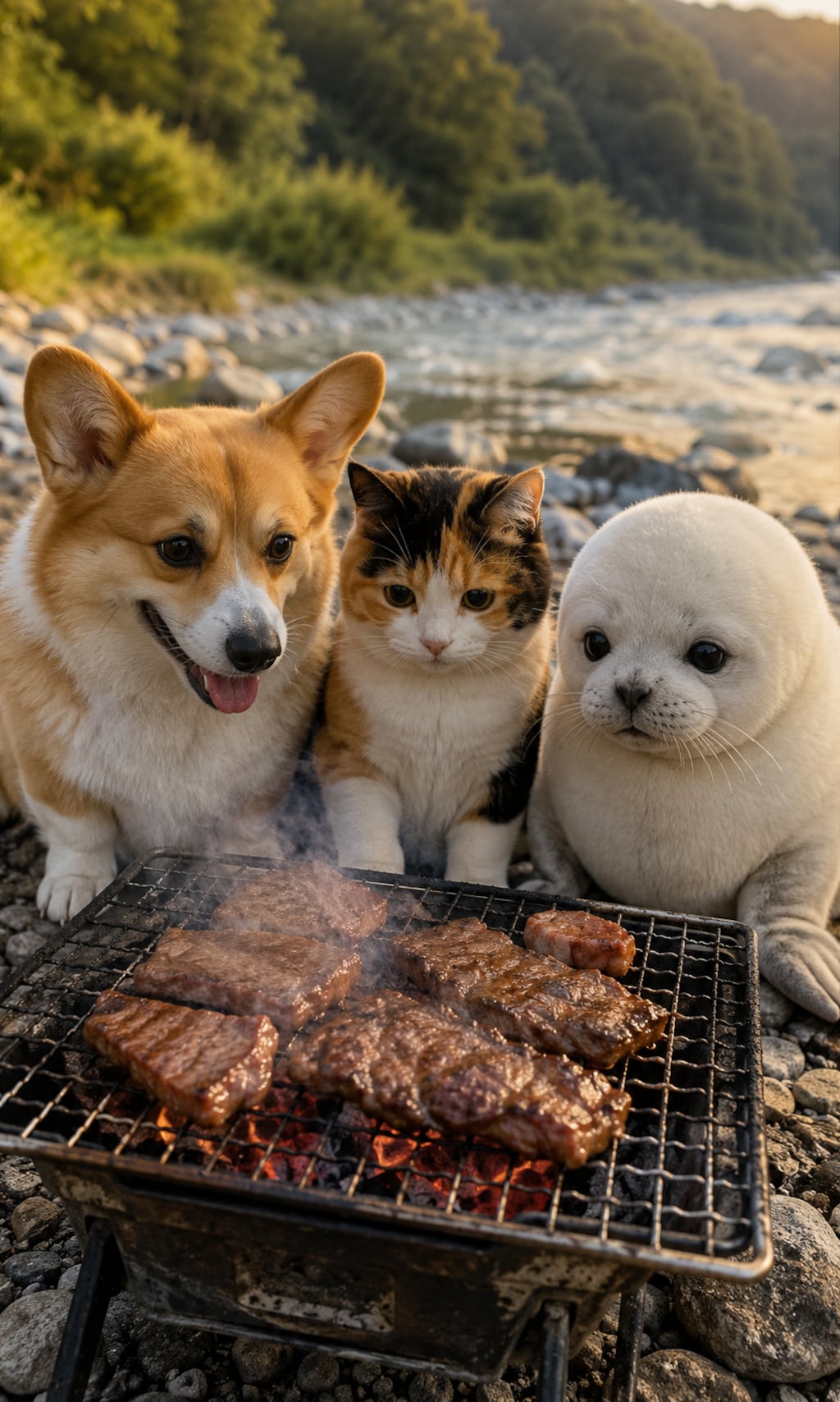 【動物】さて焼いたはいいけど…どう食べようか💦