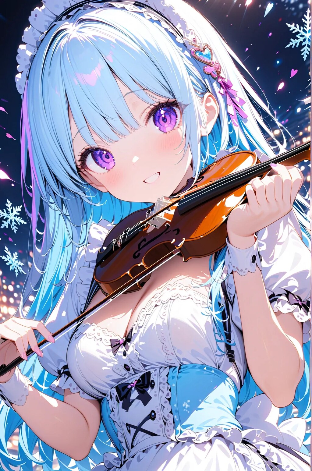 バイオリンをひく🎻スーパーメイド