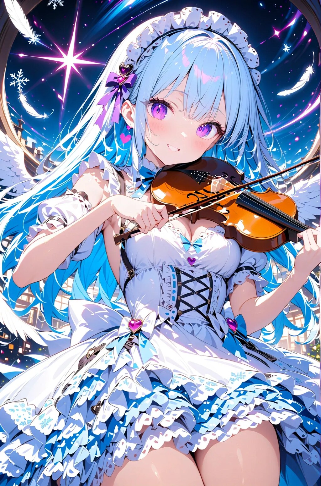バイオリンをひく🎻スーパーメイド