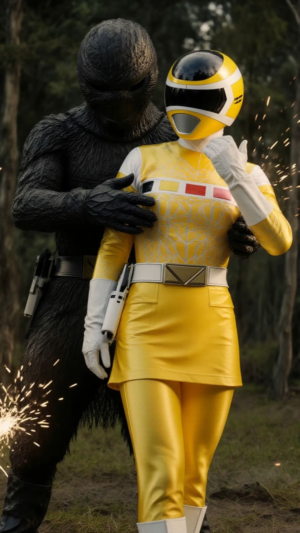 羽交い締め爆破