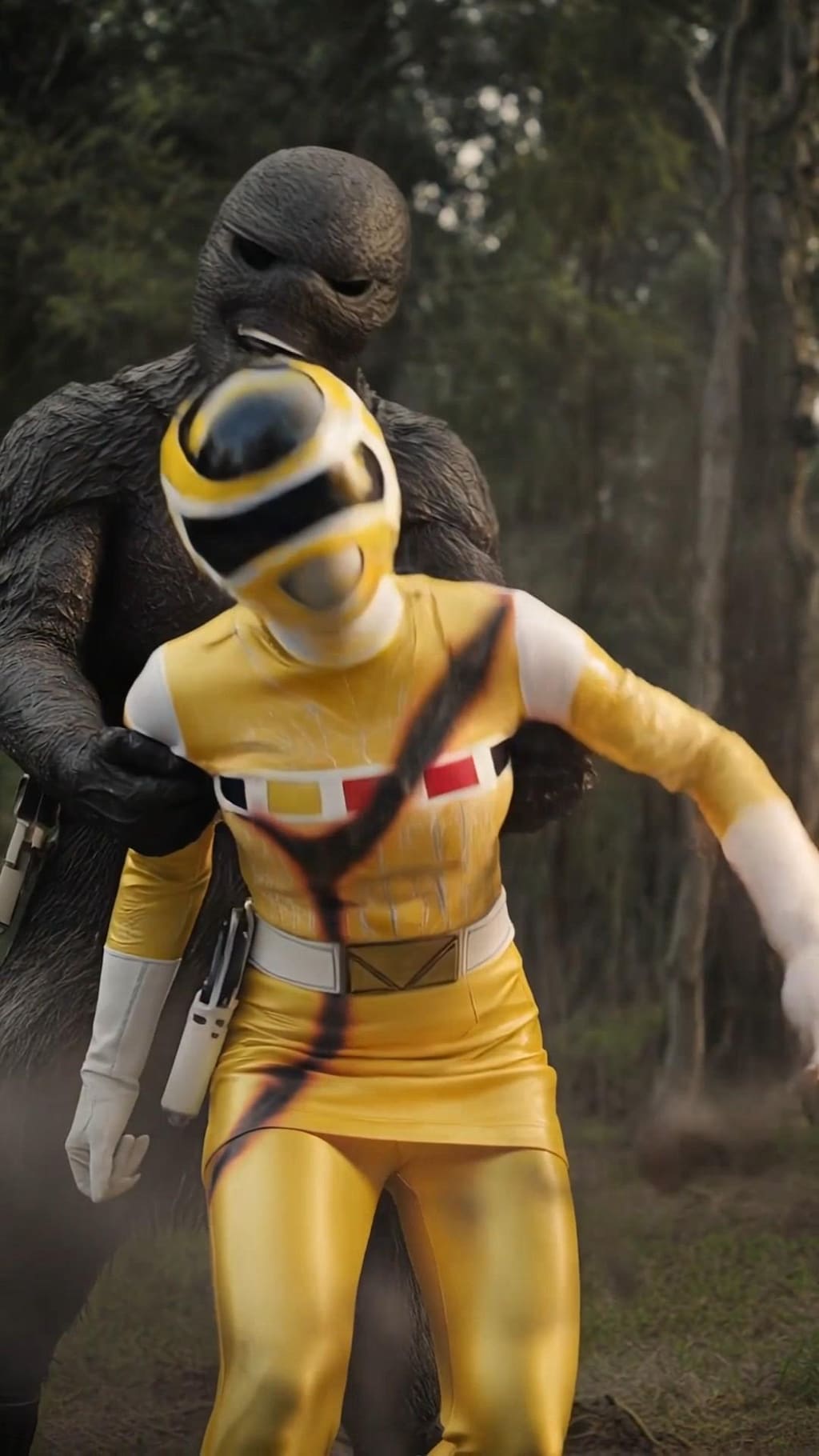 羽交い締め爆破