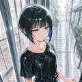 雨の日の女の子 2025　その２３ 3枚目