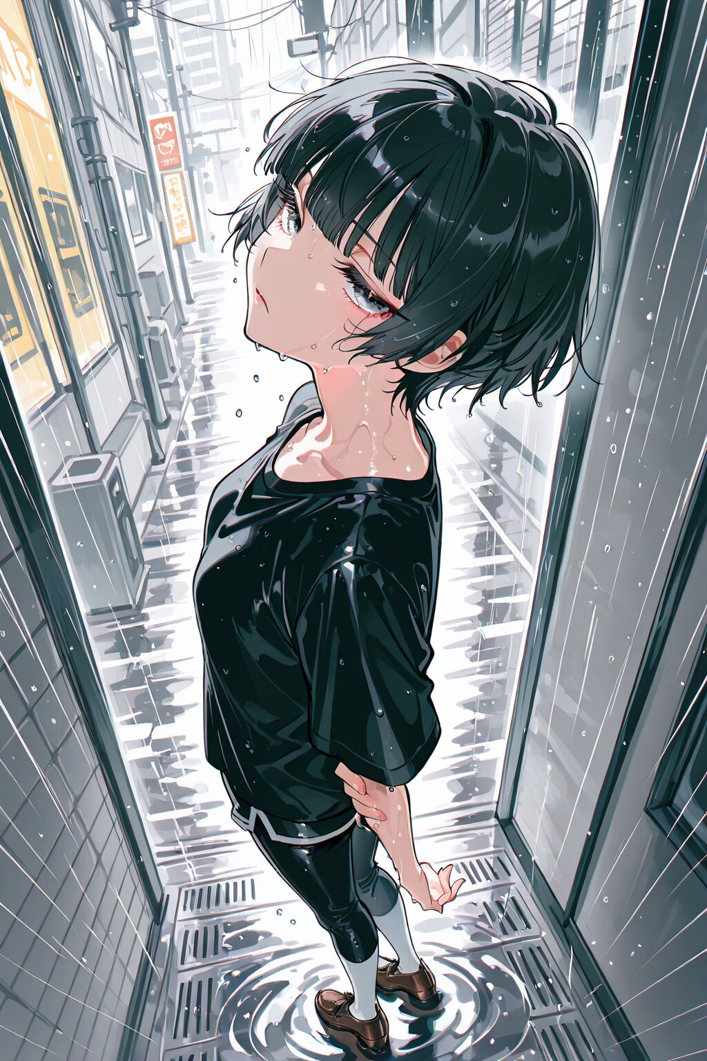 雨の日の女の子 2025　その２３