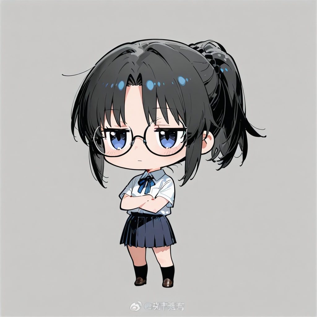 デフォルメジト目楓ちゃん | の人気AIイラスト・グラビア