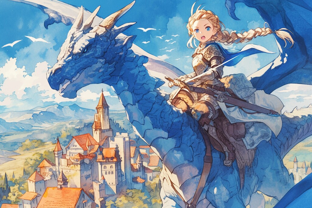 ドラゴンと少女（竜騎士）05