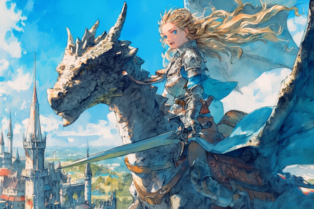 ドラゴンと少女（竜騎士）05