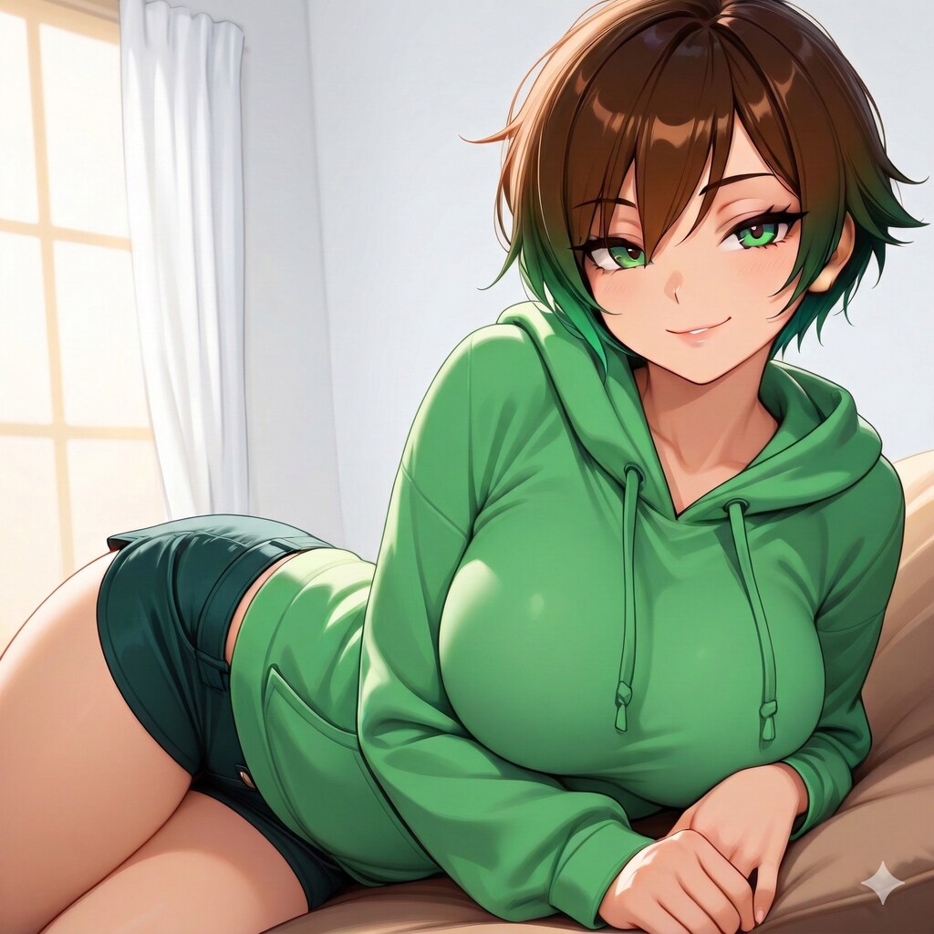 苺パフェを食べている琴音さん🍓