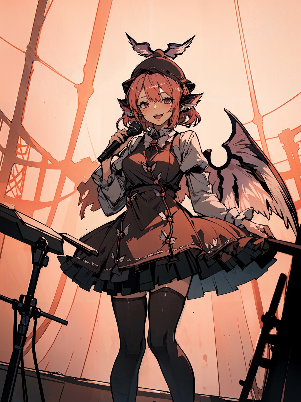 アイドル練習中