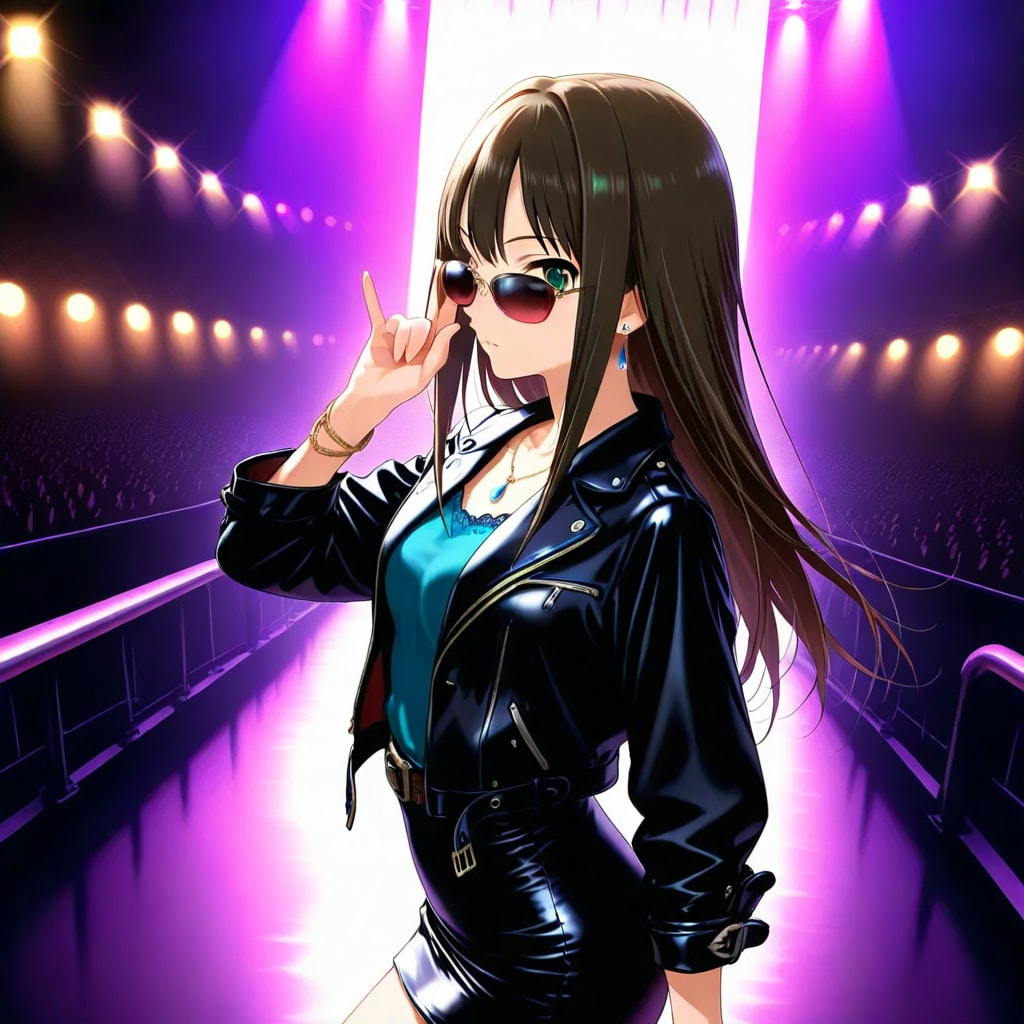 レザー＆サングラスのしぶりん