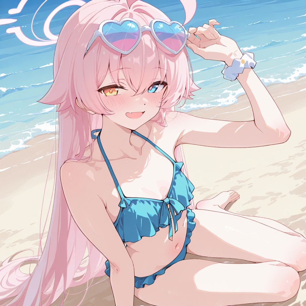 海辺のおじさん