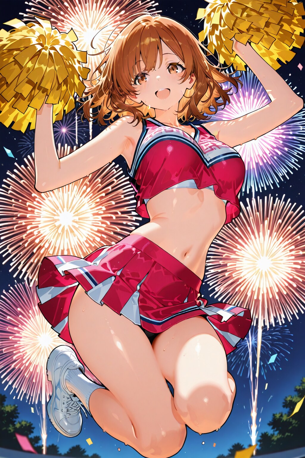 美少女チアガール | の人気AIイラスト・グラビア