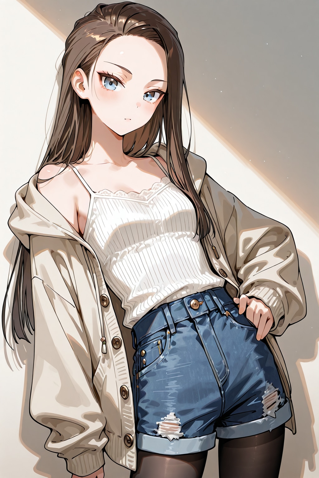 クラスの女子の私服姿