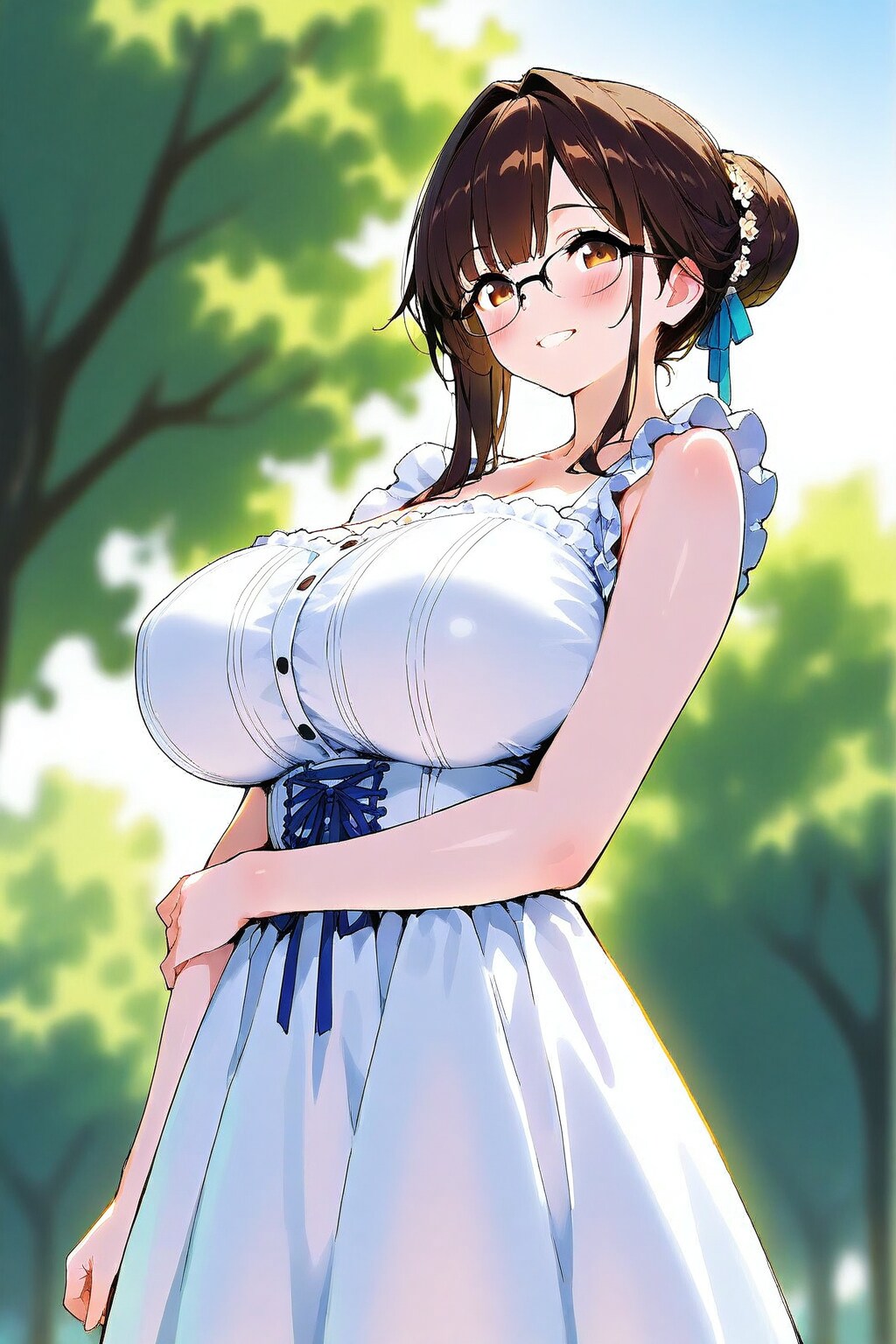 白いワンピース