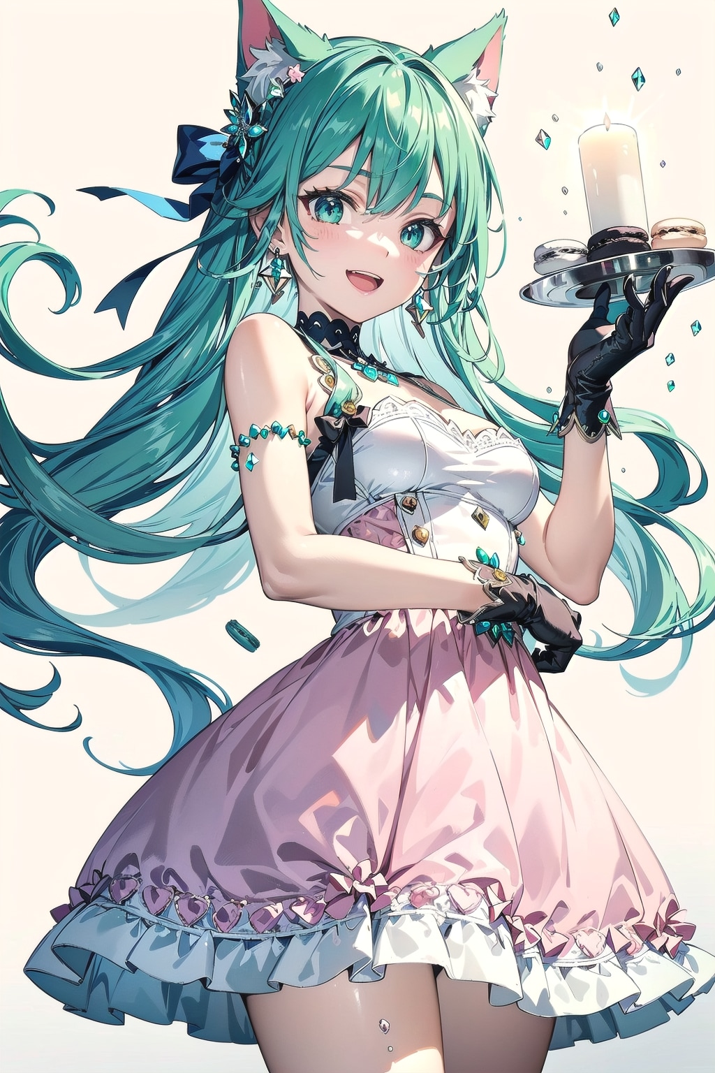 マカロンいかがですか❓🐱✨ | の人気AIイラスト・グラビア