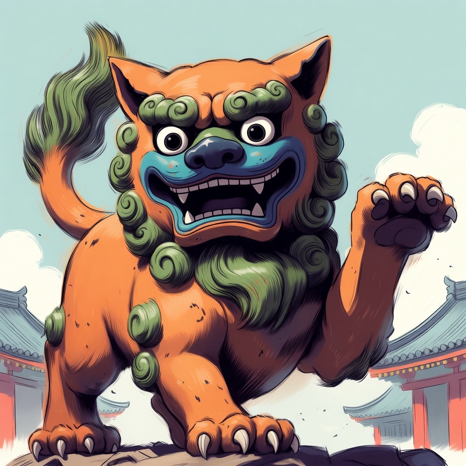 [今日は何の日 4/3] シーサーの日 | の人気AIイラスト・グラビア