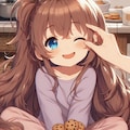 クッキーをつまみ食いした小さな女の子 3枚目