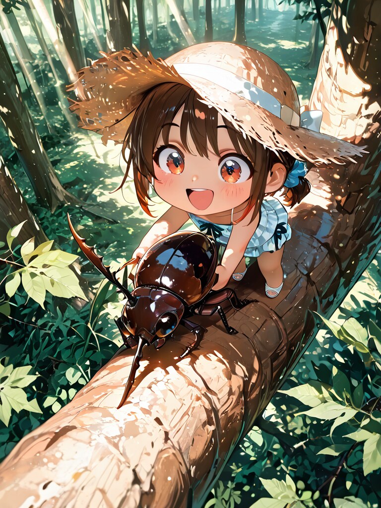 カブトムシ取り | の人気AIイラスト・グラビア