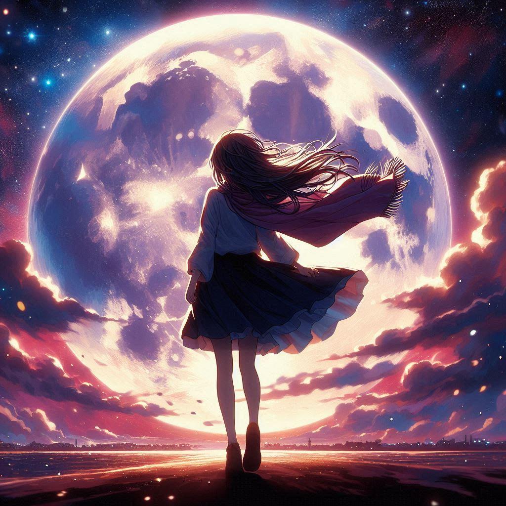 満月の夜。 | の人気AIイラスト・グラビア