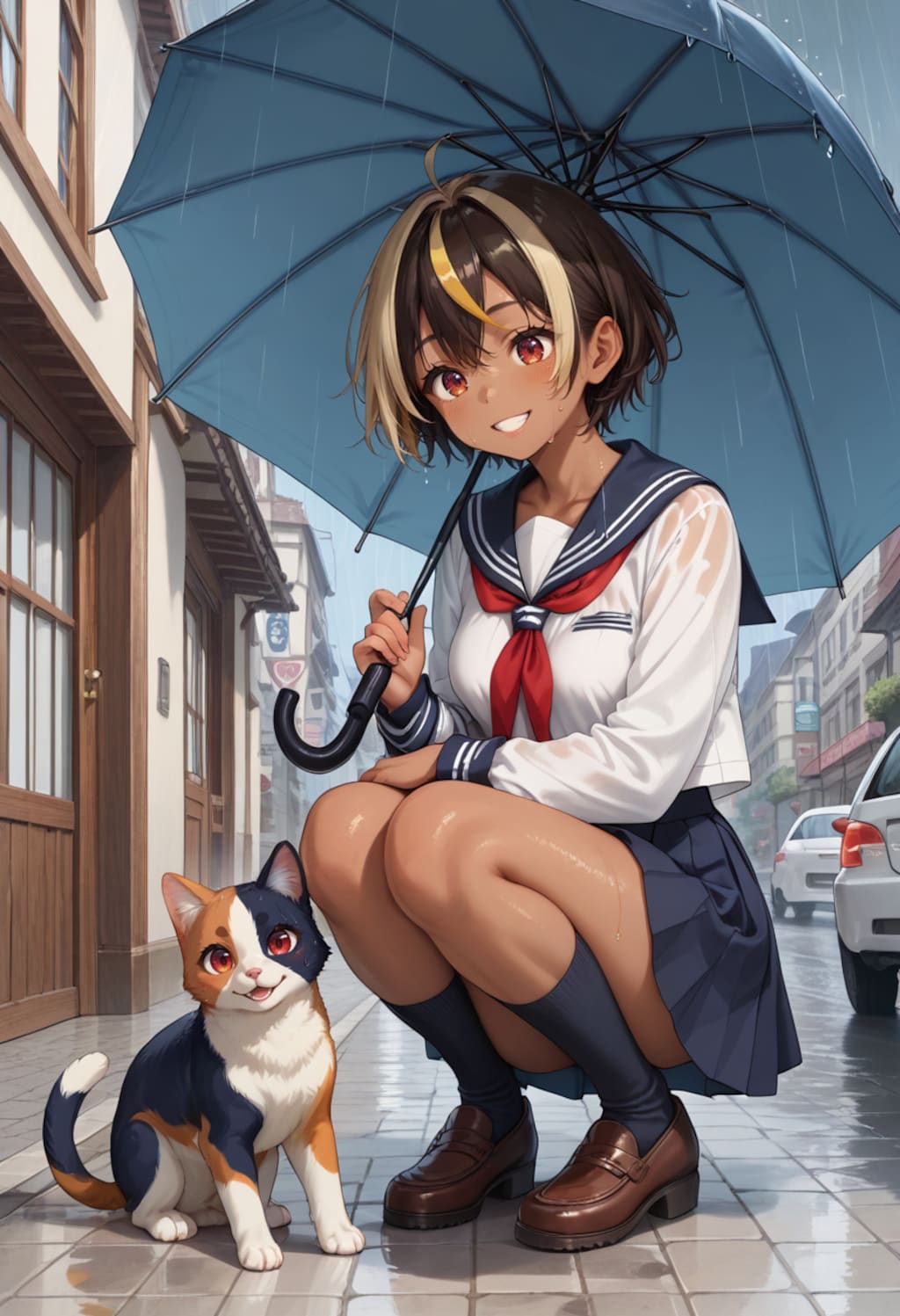 何処に行くの？こんな雨の中 どんな言葉待ってるの？