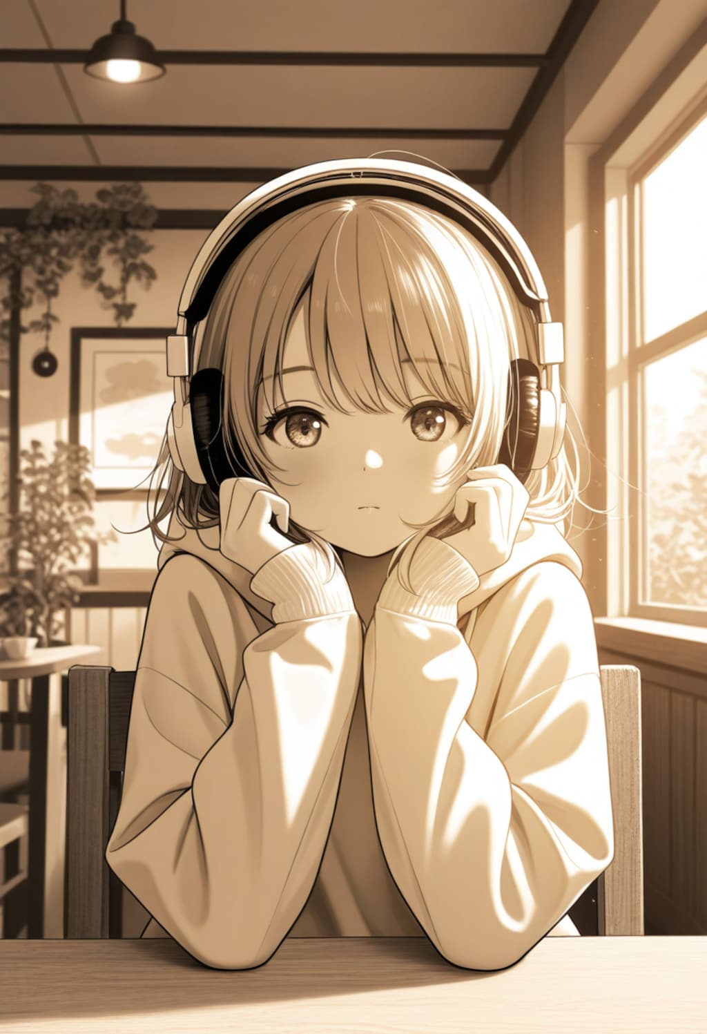 ヘッドフォンの少女(16)