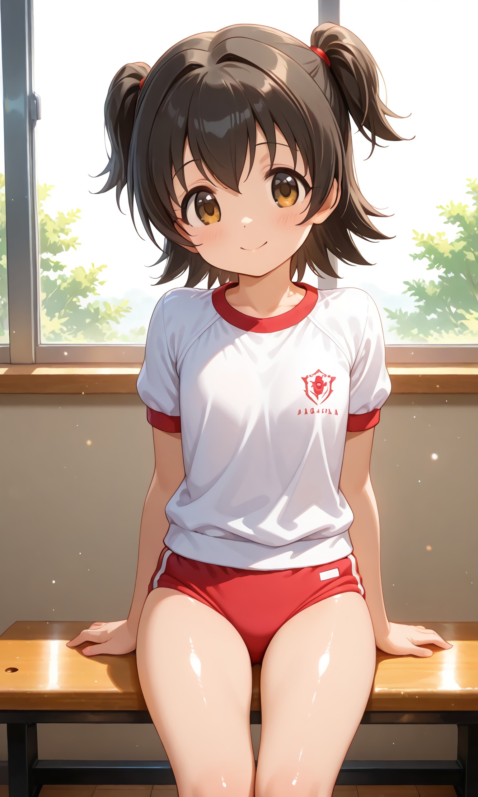 赤城みりあブルマでエッチ