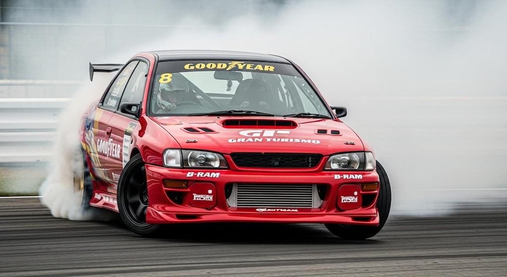 インプレッサセダンのドリ車