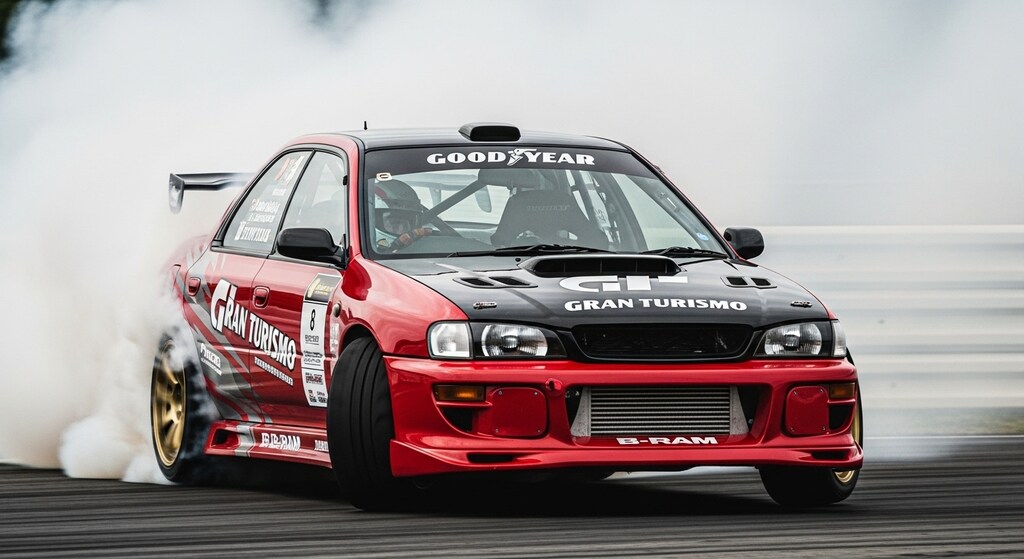 インプレッサセダンのドリ車