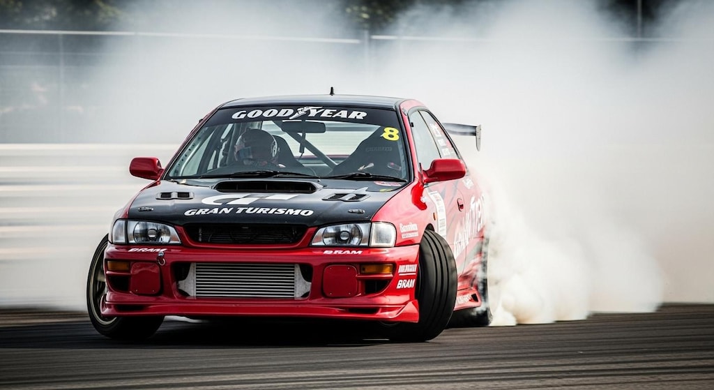 インプレッサセダンのドリ車