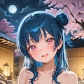 善子ちゃんと温泉 4枚目