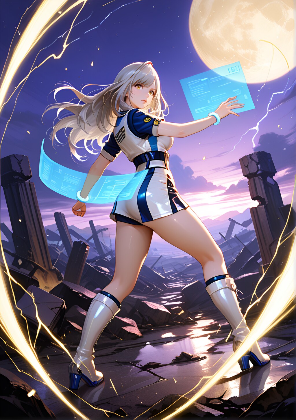 朝比奈月愛（AsahinaKagura）バトルスーツ　駄作