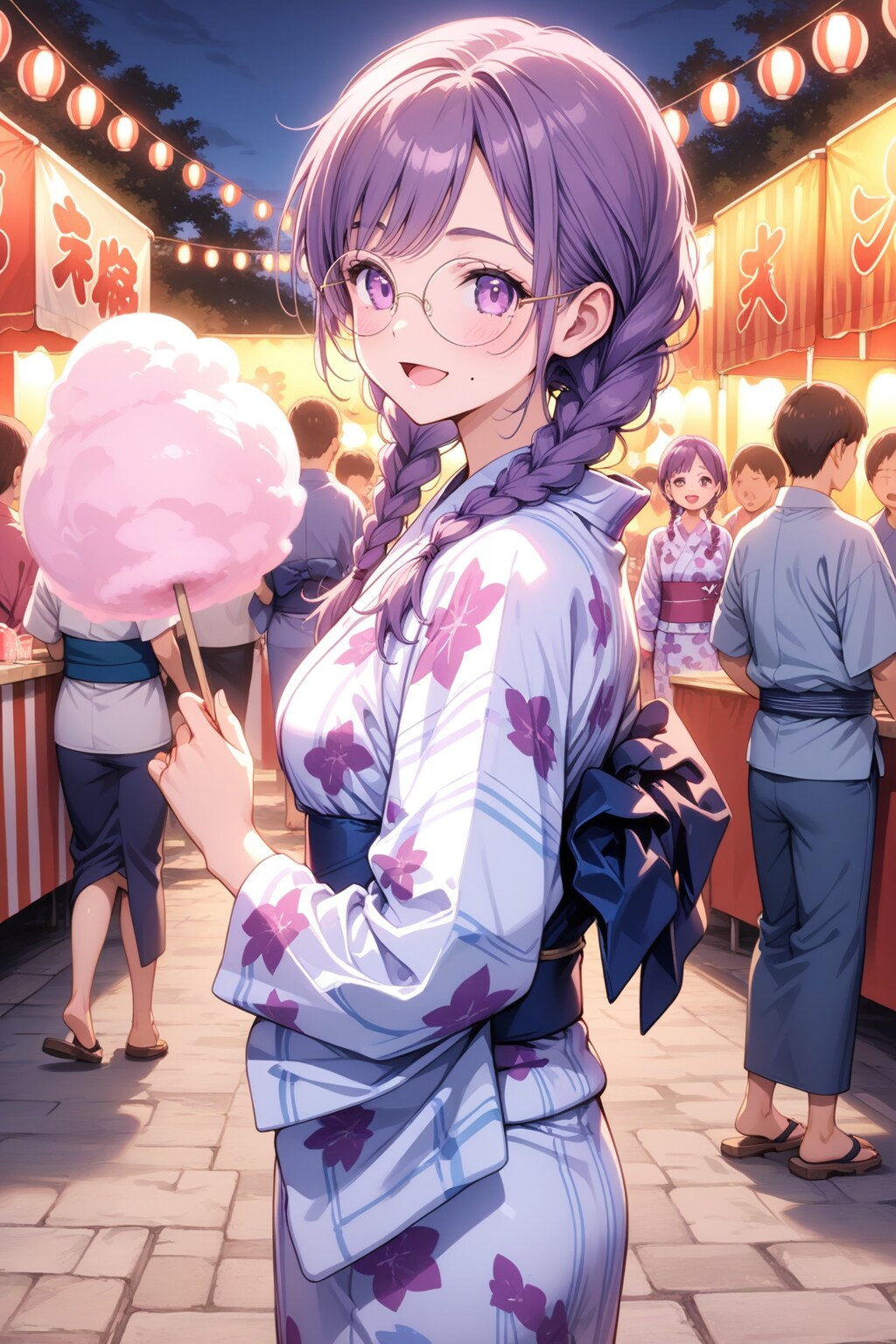三つ編みお姉さん