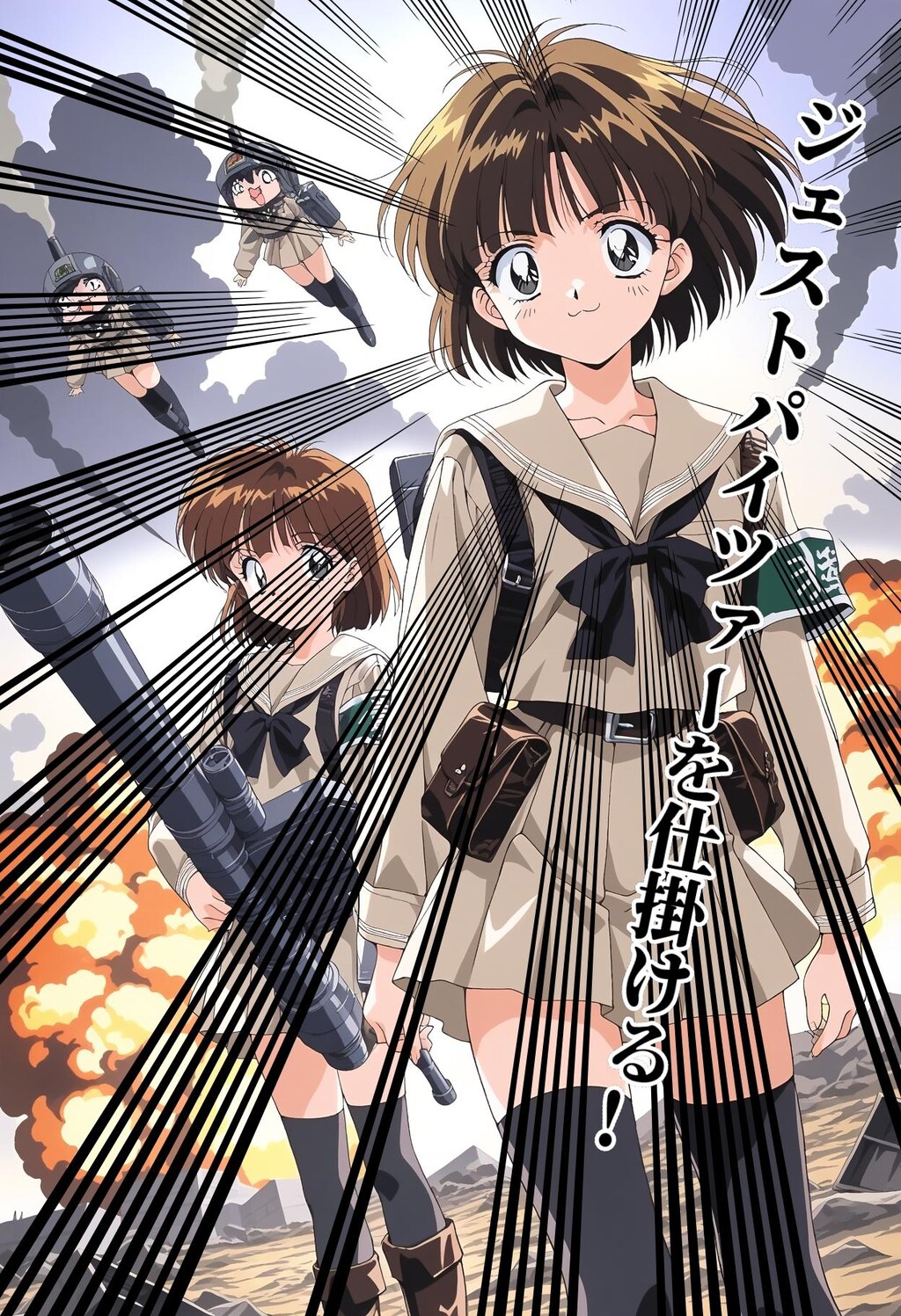 小説『量型三錬制/リョウ、リイ、リア』【ニャンノ世界】